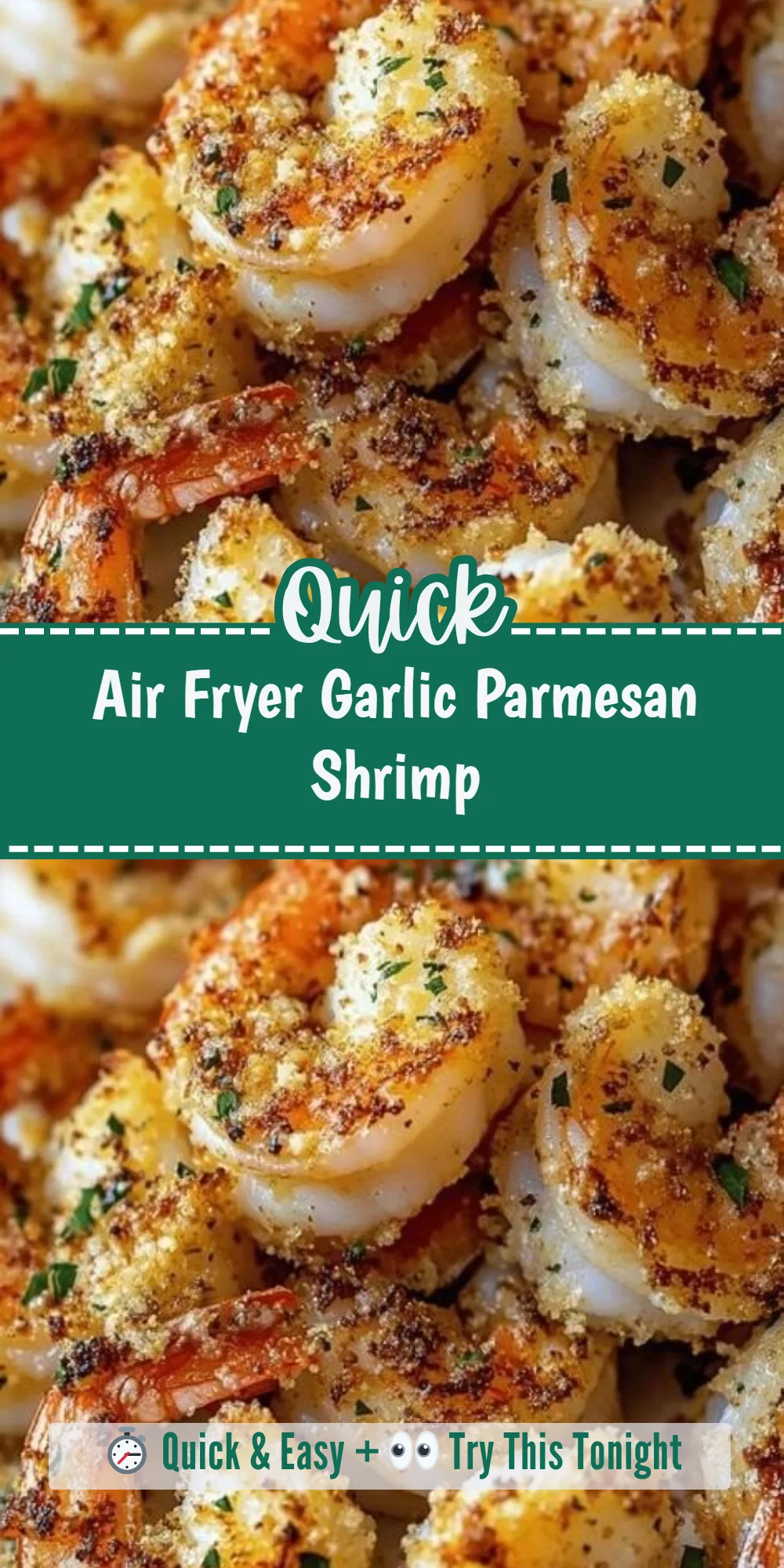 Air Fryer Garlic Parmesan Shrimp
