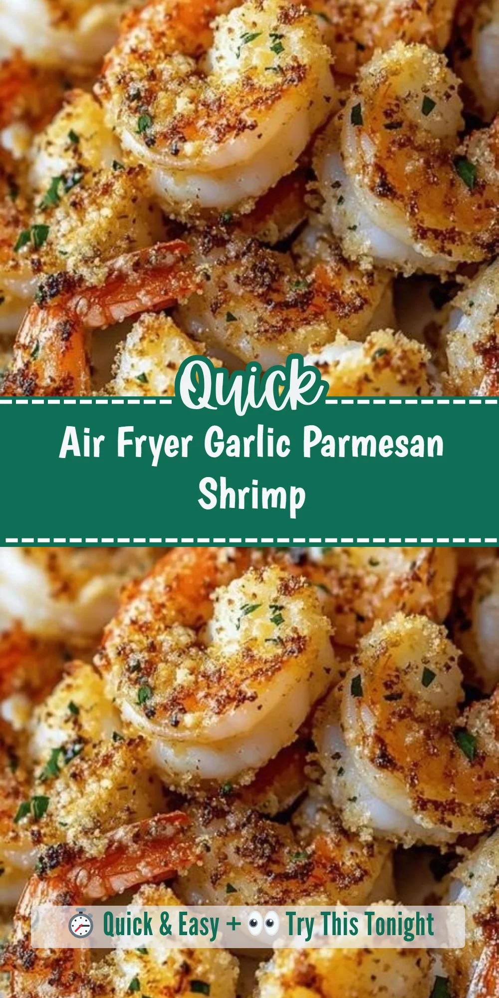 Air Fryer Garlic Parmesan Shrimp