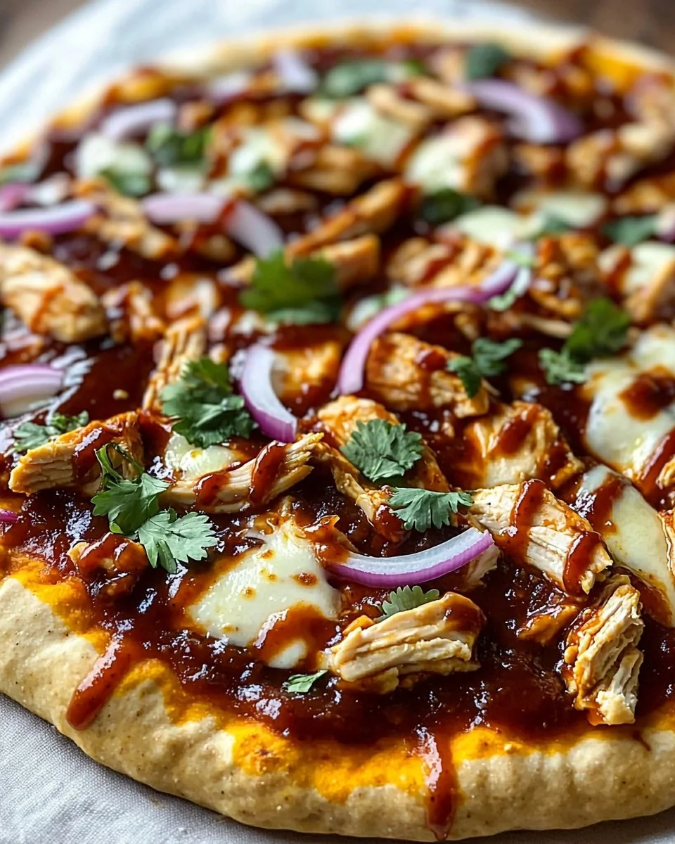 BBQ Chicken Pizza