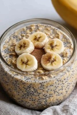Delicious bowl of brown sugar overnight oats topped with fresh fruits