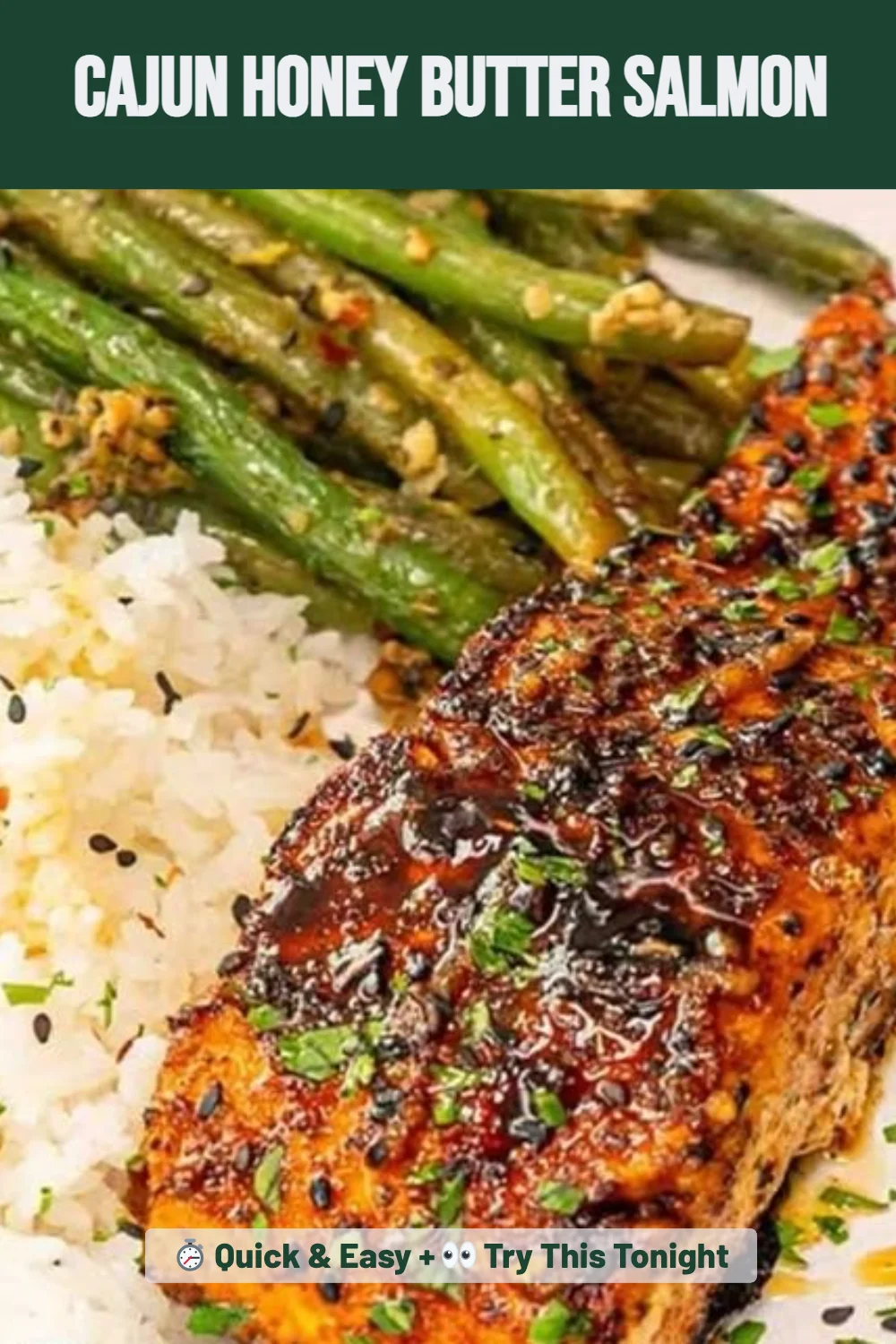 Cajun Honey Butter Salmon