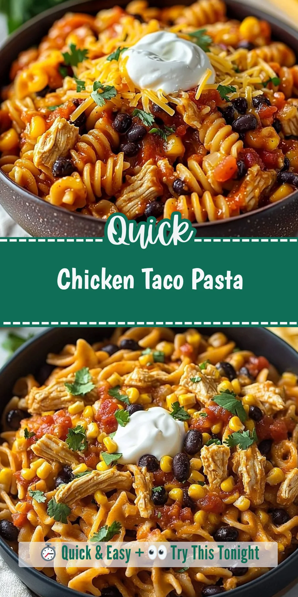 Chicken Taco Pasta