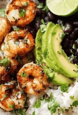 Cilantro Lime Shrimp Bowl featuring fresh shrimp and vibrant ingredients