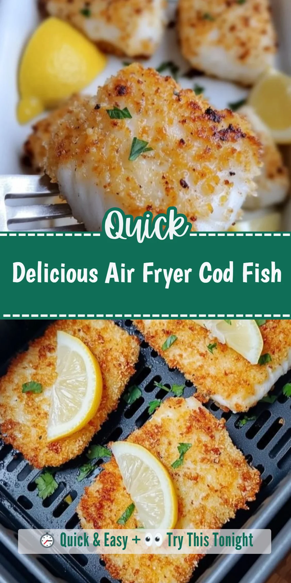 Delicious Air Fryer Cod Fish