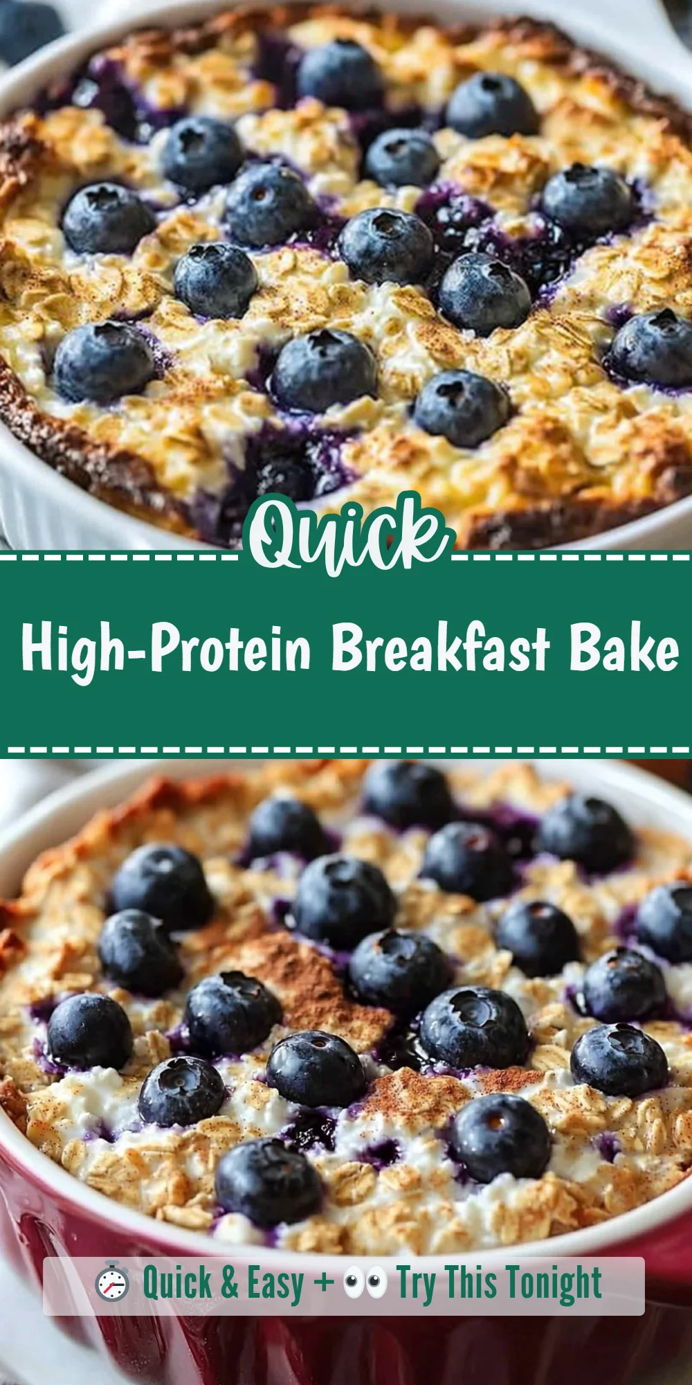 High-Protein Breakfast Bake