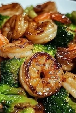 High-protein honey garlic shrimp served on a plate garnished with herbs