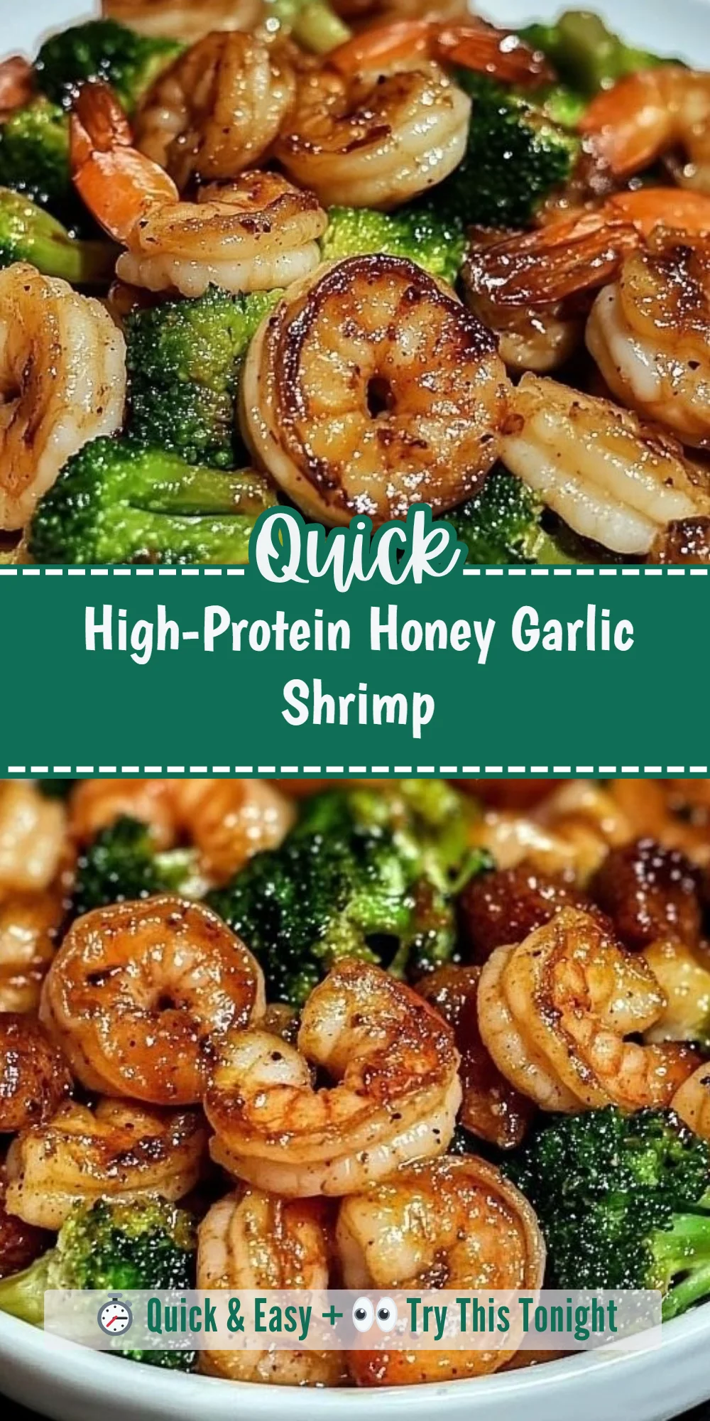 High-Protein Honey Garlic Shrimp