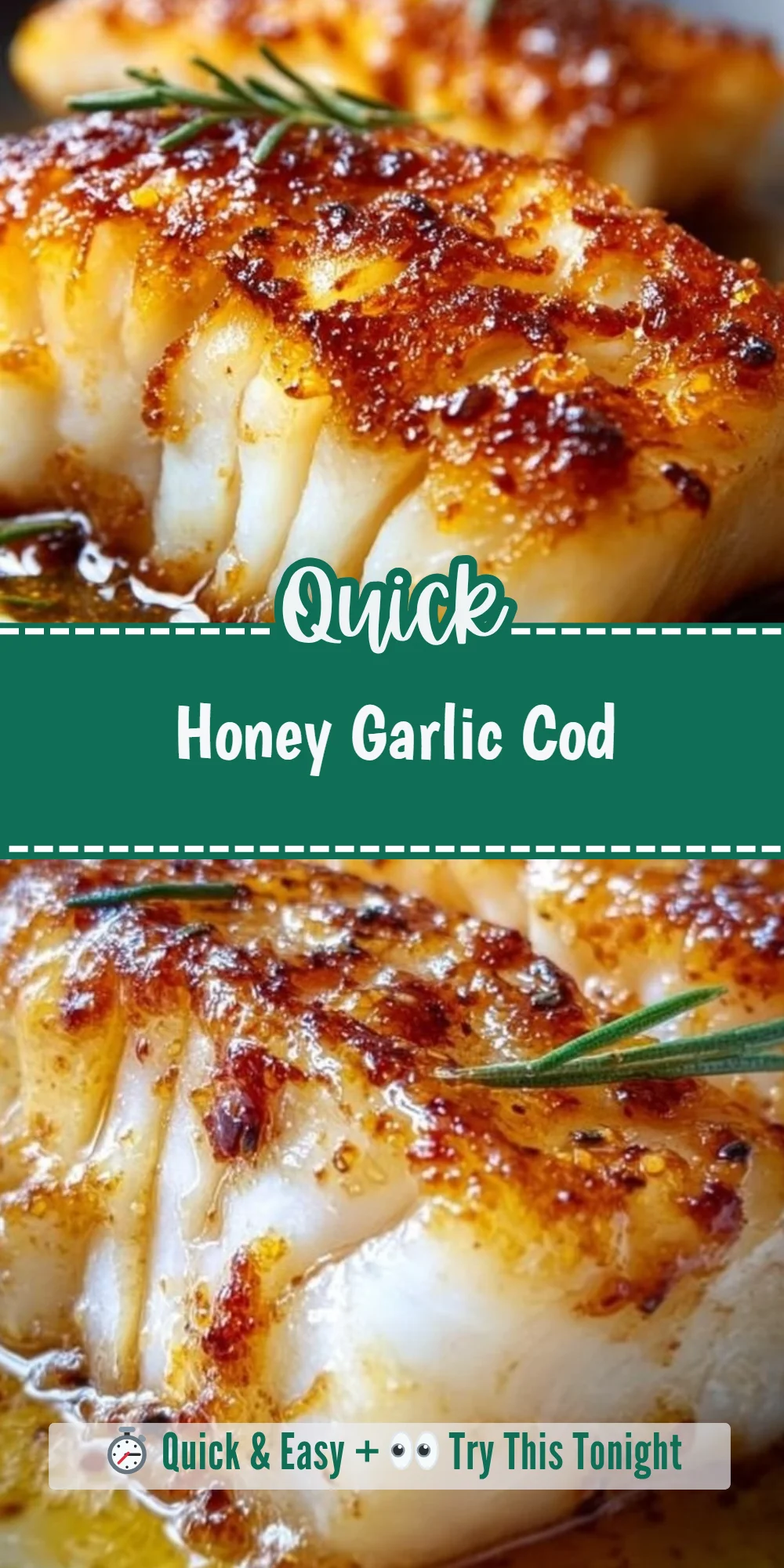 Honey Garlic Cod
