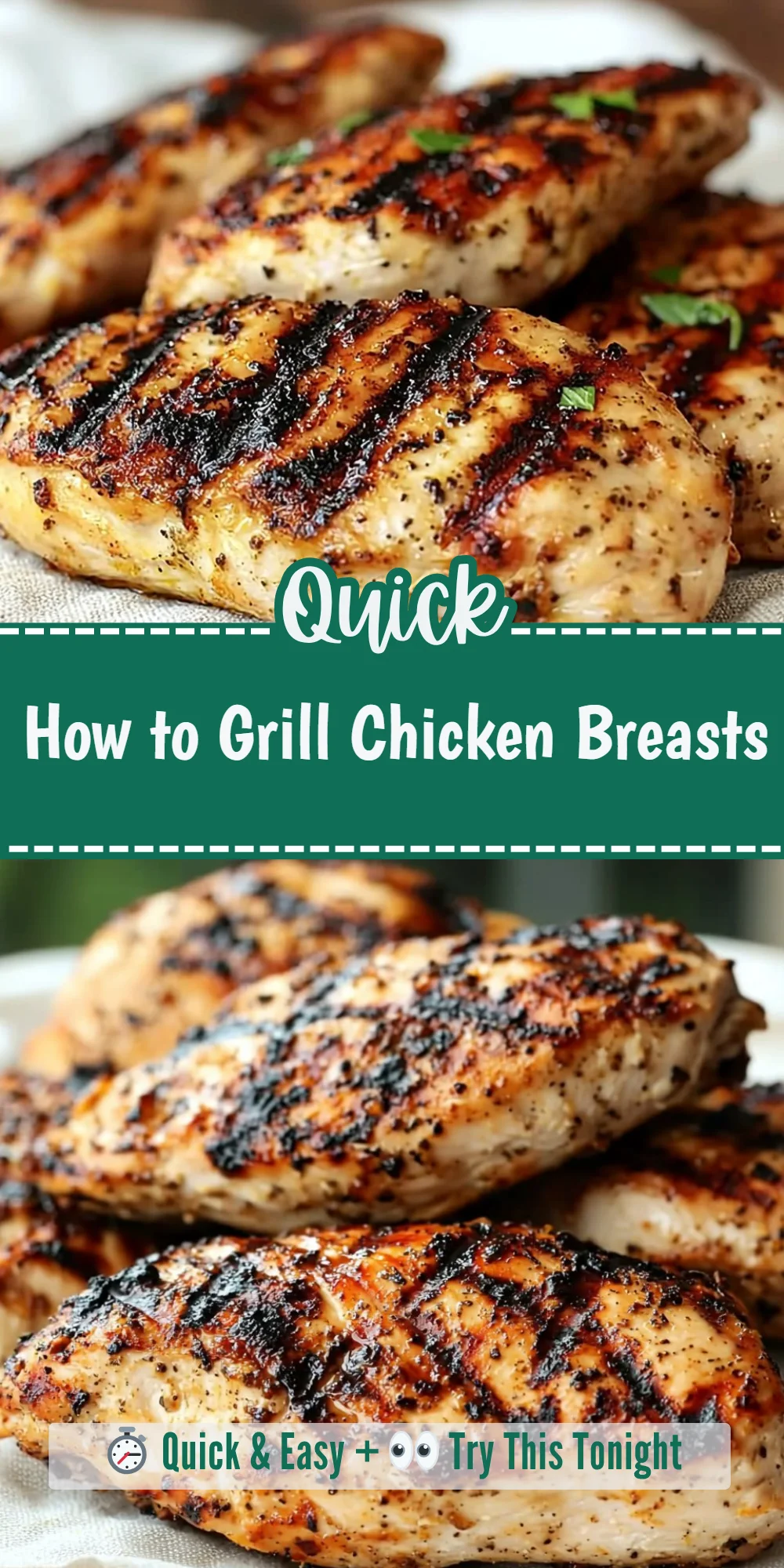 How to Grill Chicken Breasts