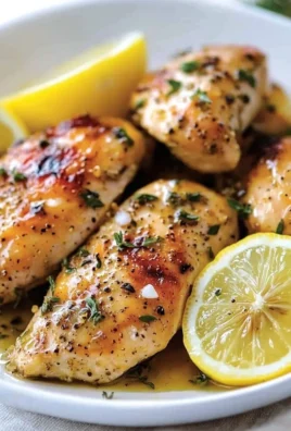 Lemon marinade for chicken recipe featuring fresh ingredients and vibrant flavor.