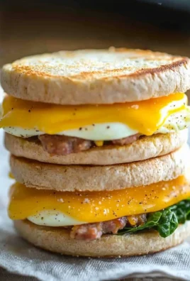 Make-ahead freezer breakfast sandwiches for quick and easy morning meals.
