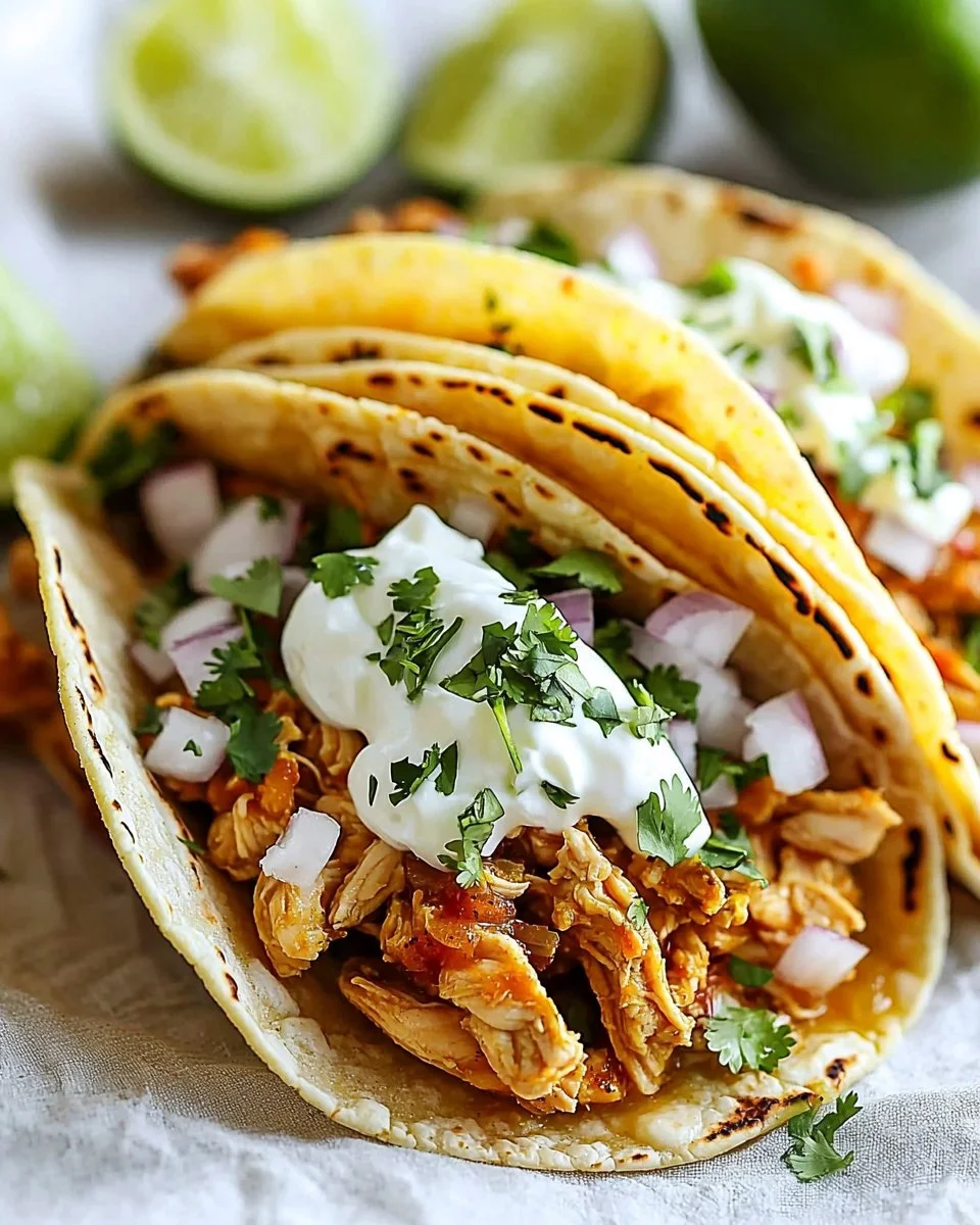 Mexican Chicken Street Tacos