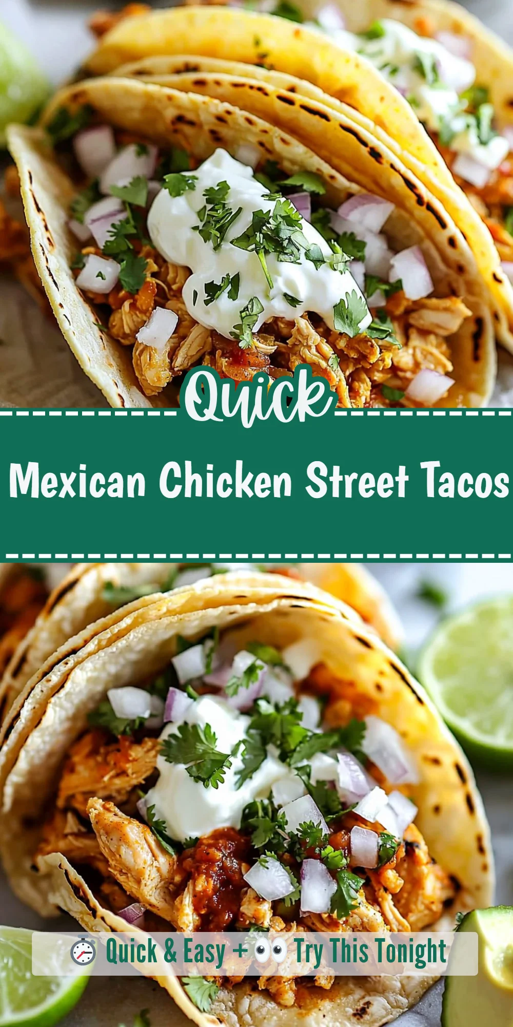 Mexican Chicken Street Tacos