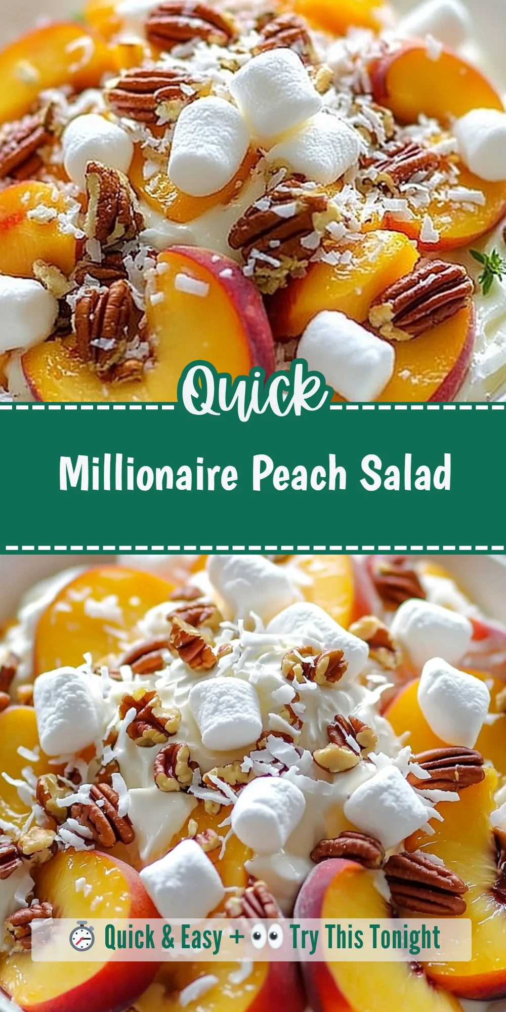 Millionaire Peach Salad
