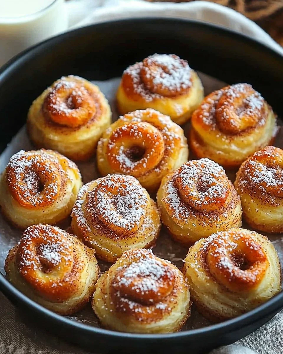 Mini Cinnamon Roll Bites
