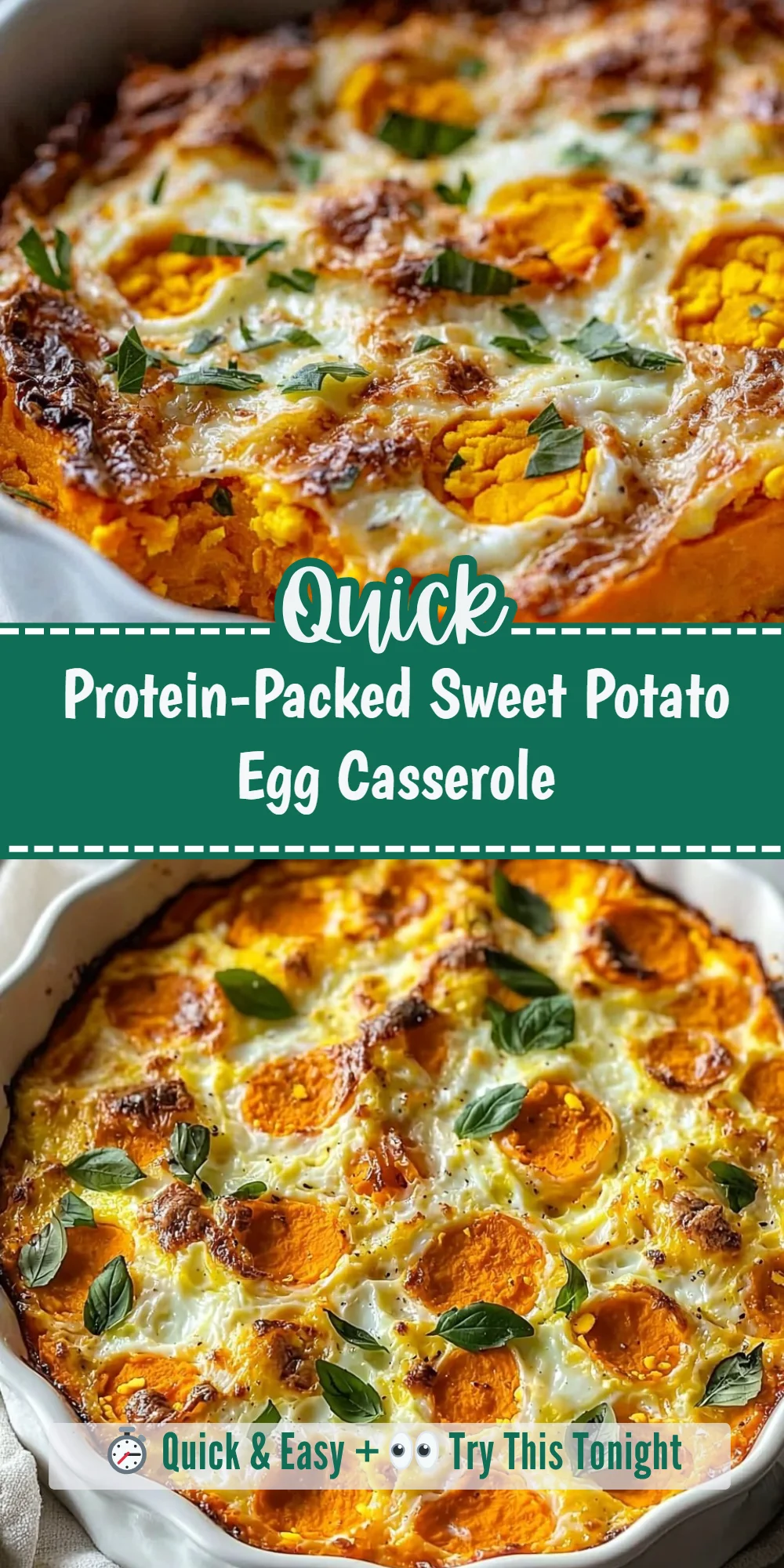 Protein-Packed Sweet Potato Egg Casserole