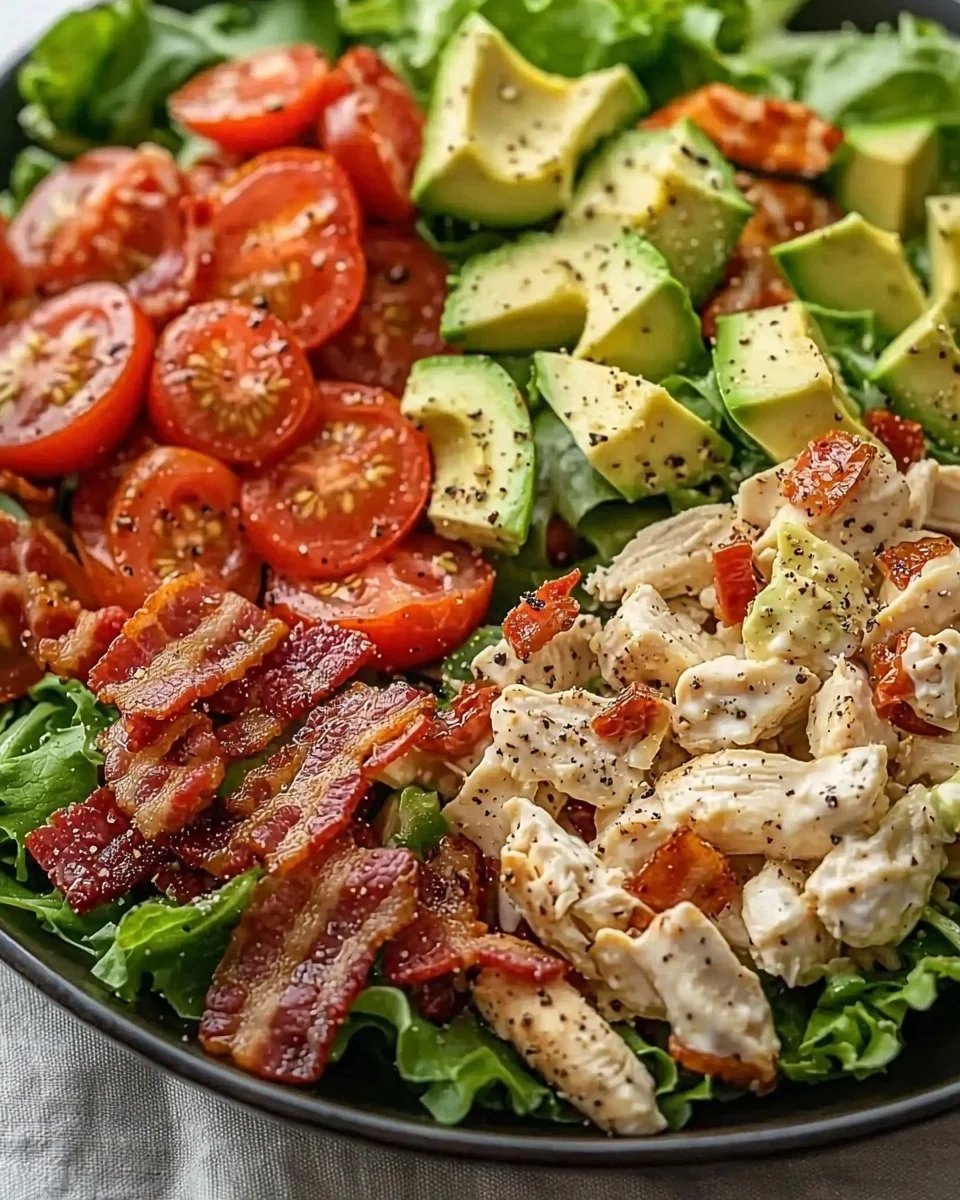 Savory BLT Chicken Salad