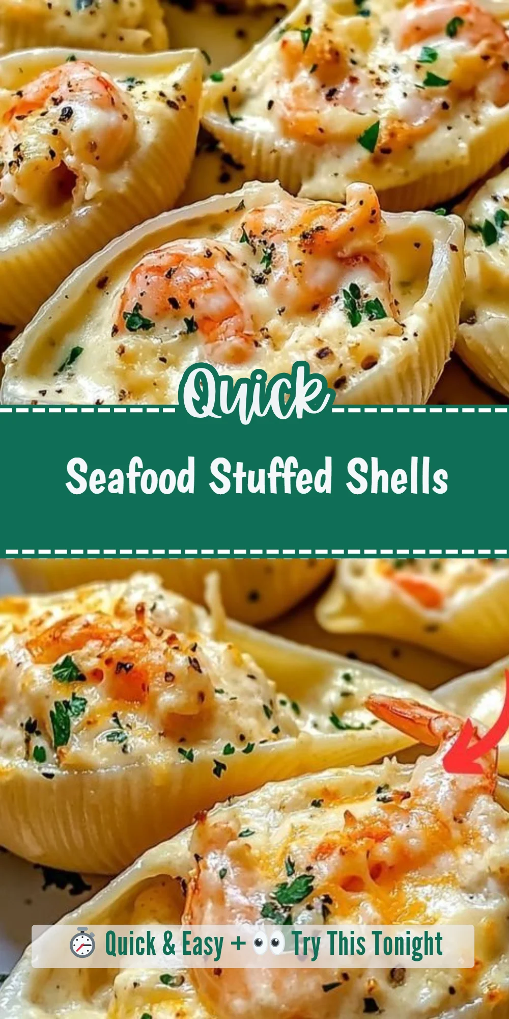 Seafood Stuffed Shells
