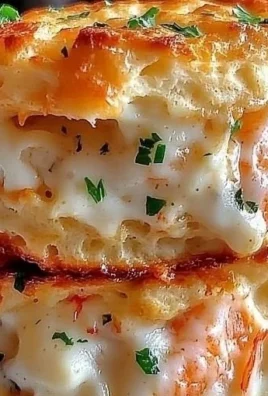 Shrimp crab biscuit melts with seafood filling, baked to golden perfection.