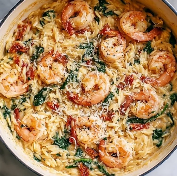 Shrimp Orzo