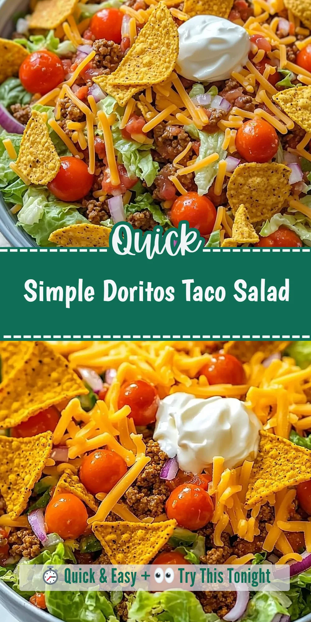 Simple Doritos Taco Salad