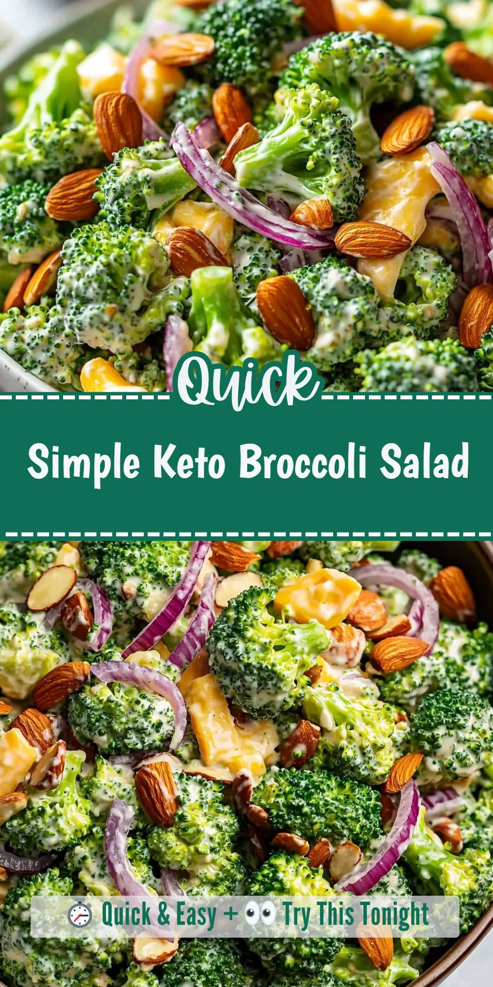 Simple Keto Broccoli Salad