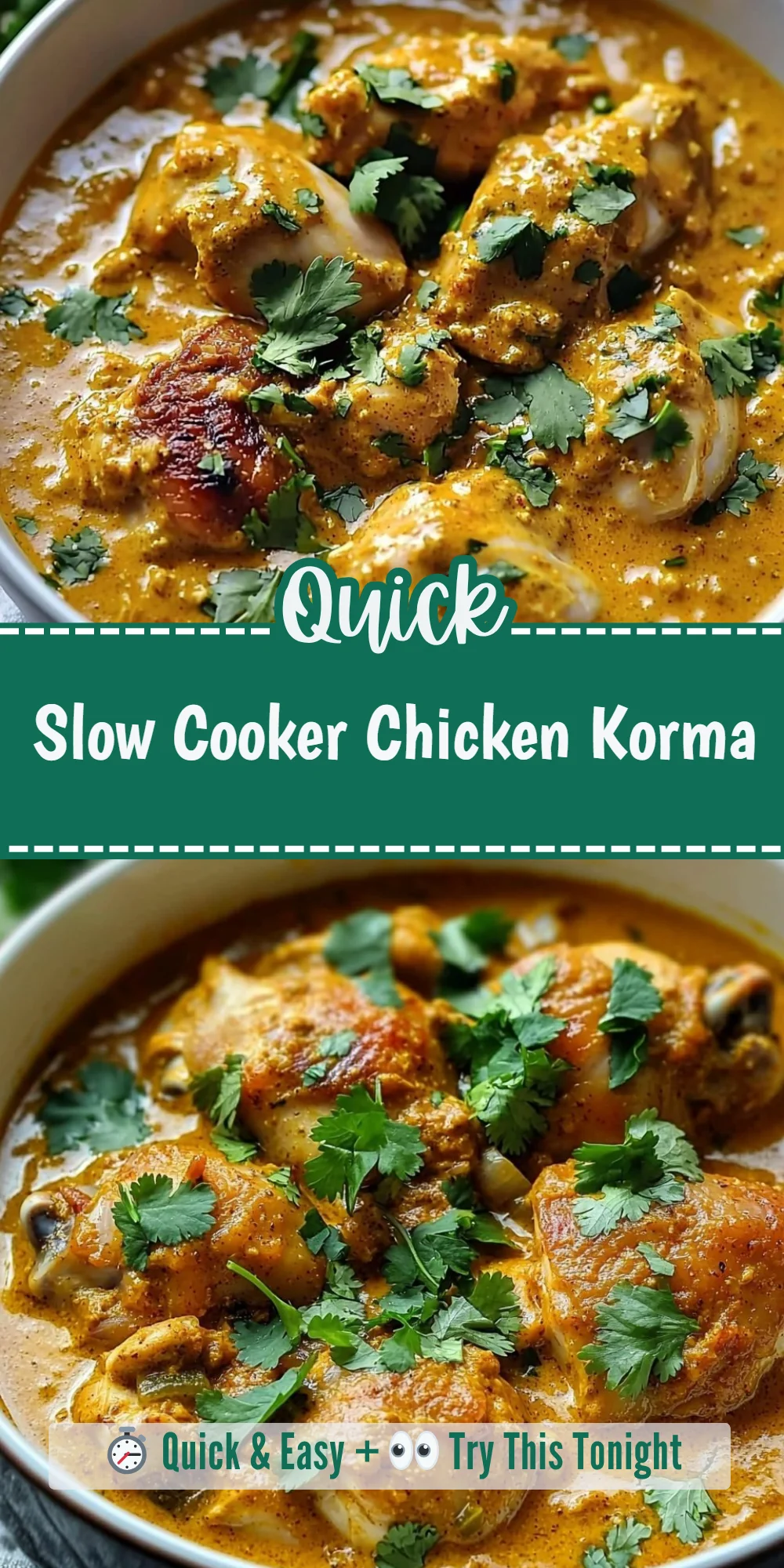 Slow Cooker Chicken Korma