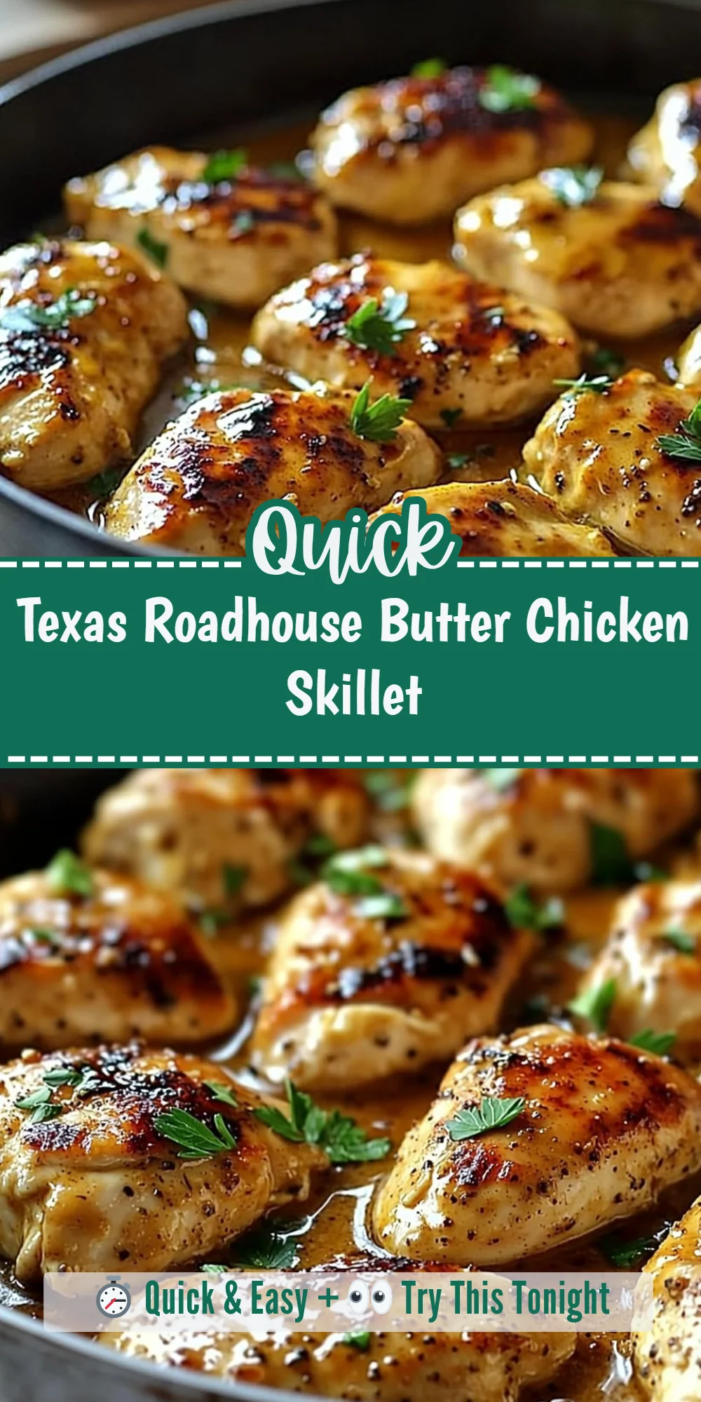 Texas Roadhouse Butter Chicken Skillet