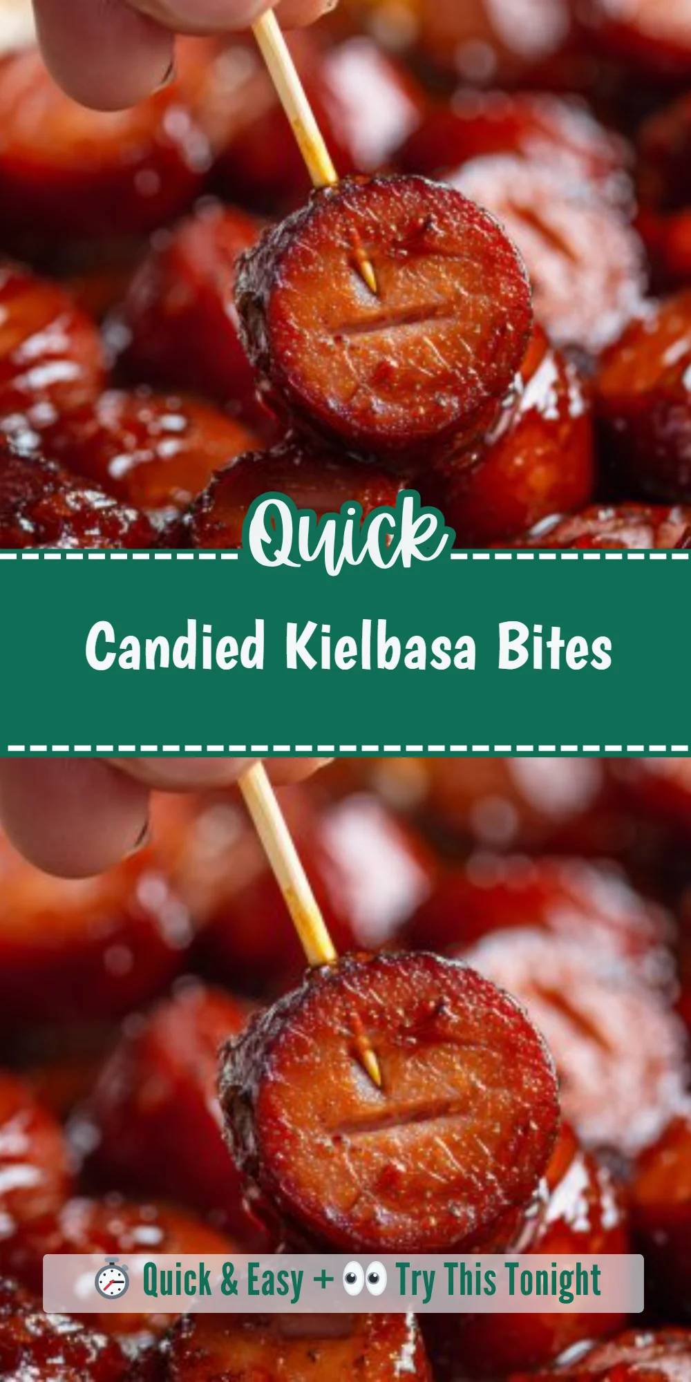 Candied Kielbasa Bites