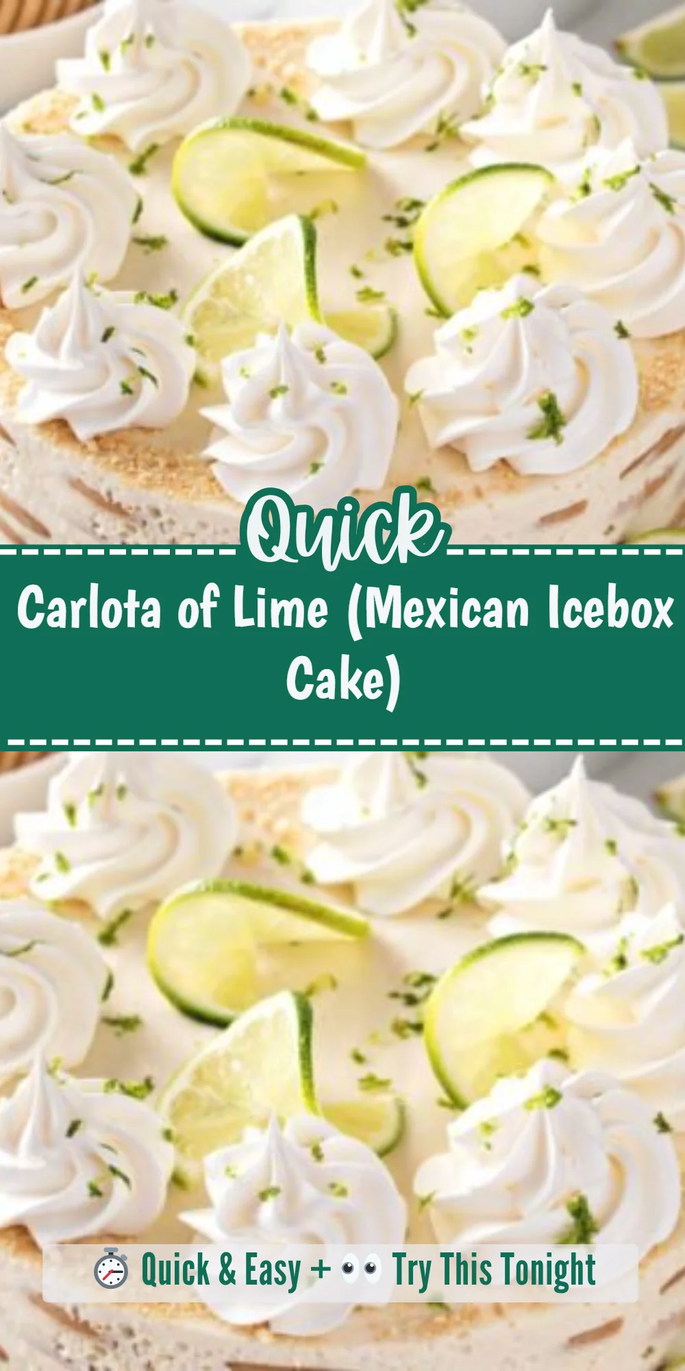 Carlota of Lime (Mexican Icebox Cake)