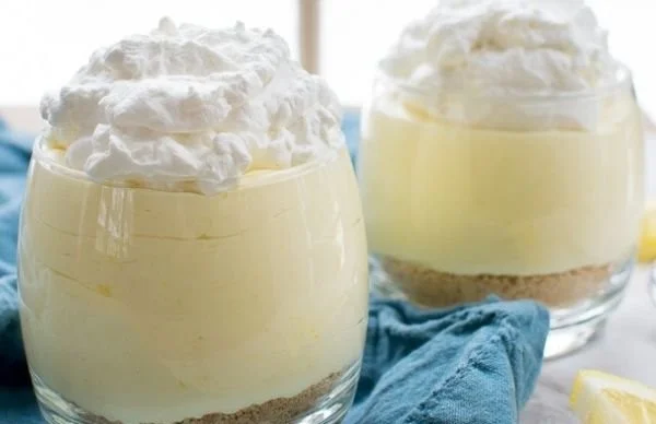 Easy Creamy Lemon Mousse