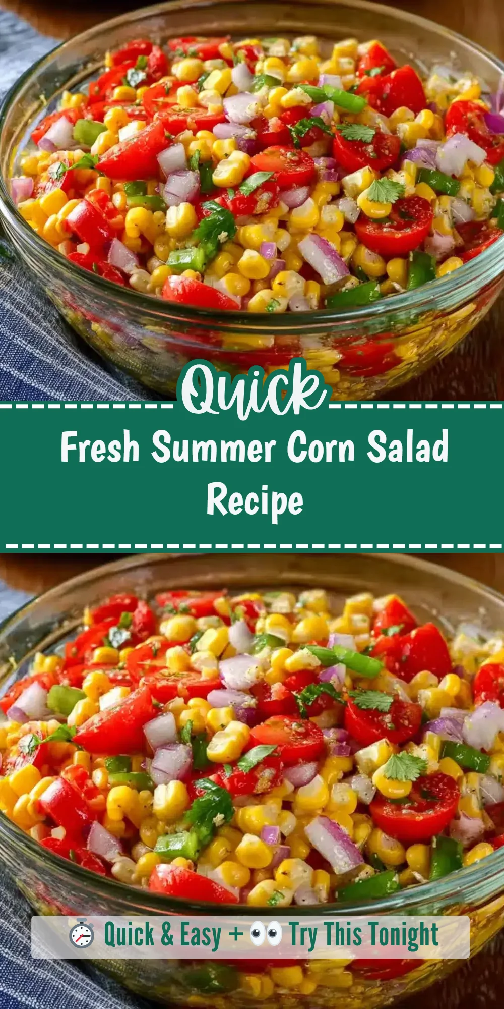 Fresh Summer Corn Salad Recipe