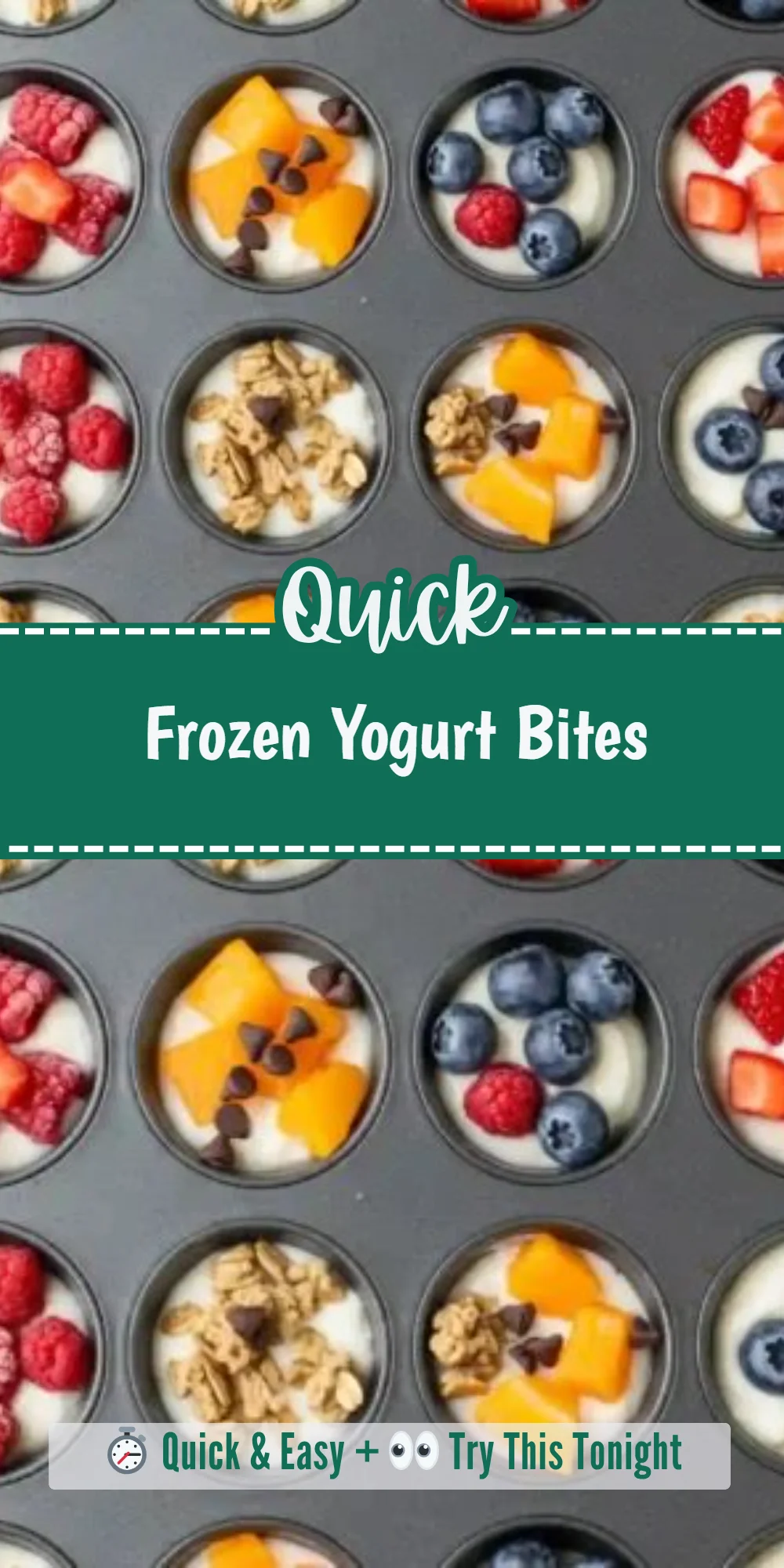 Frozen Yogurt Bites