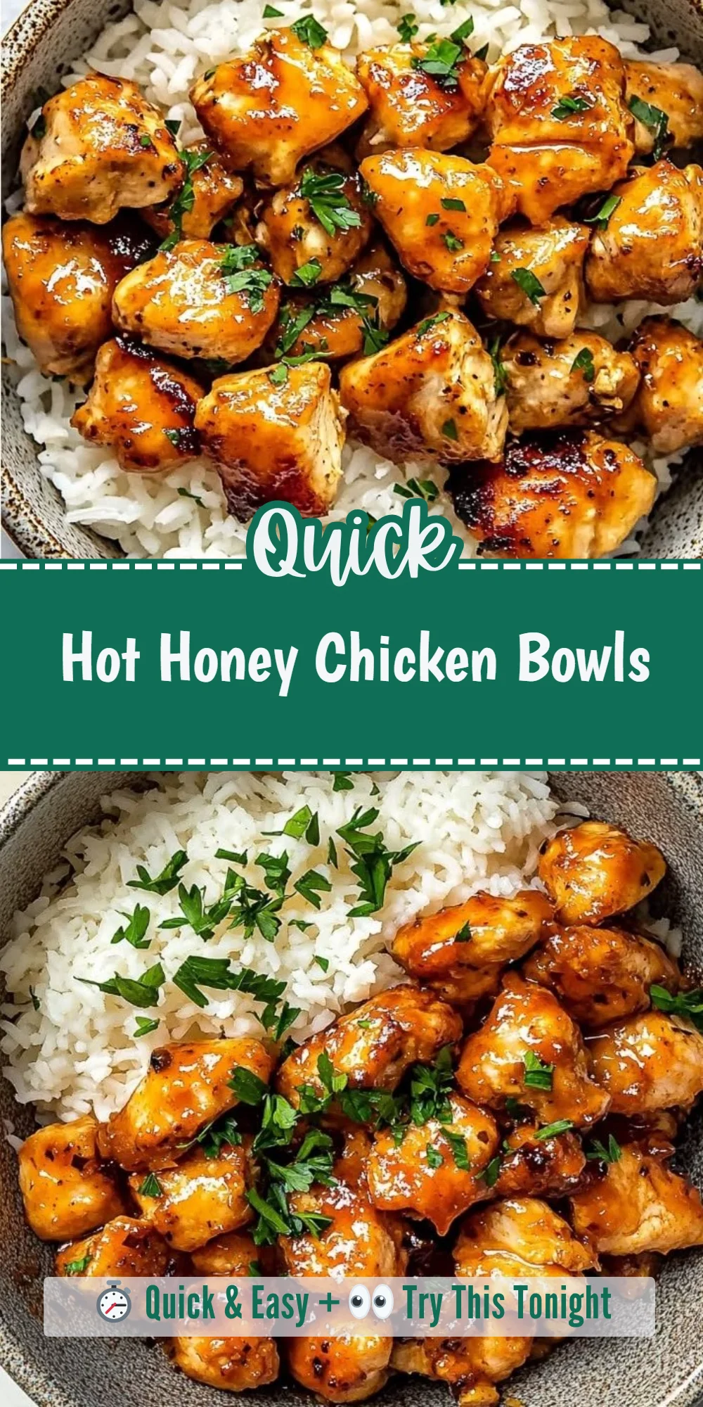 Hot Honey Chicken Bowls