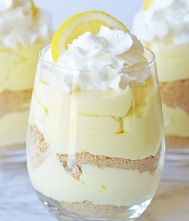 Lemon Cheesecake Parfaits