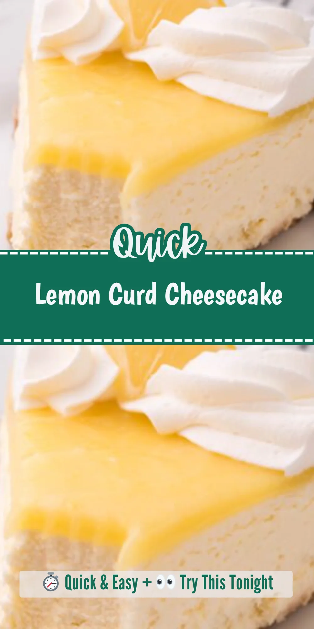 Lemon Curd Cheesecake