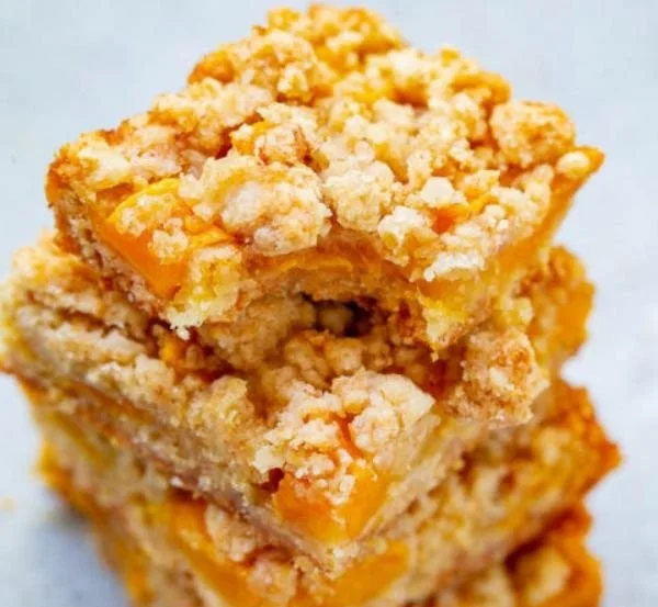 Delicious homemade mango butter bars featuring creamy mango butter