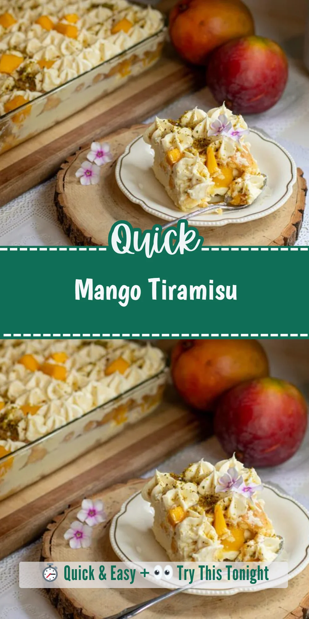 Mango Tiramisu