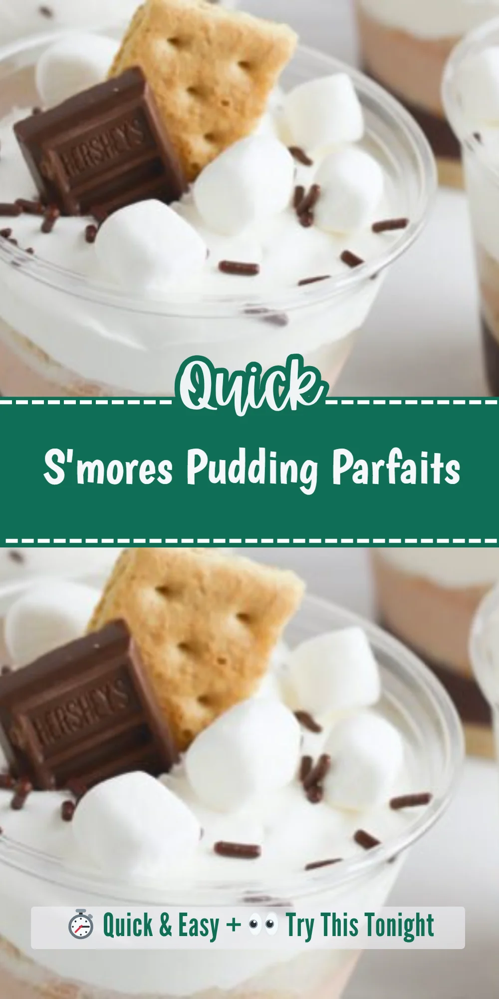 S'mores Pudding Parfaits