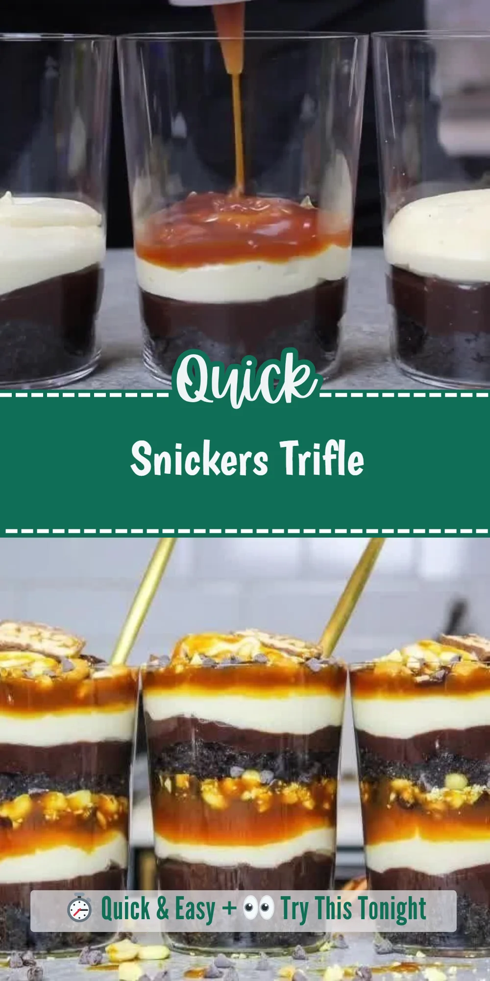 Snickers Trifle