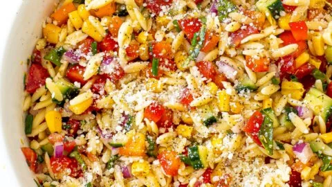 Summer Orzo Pasta Salad