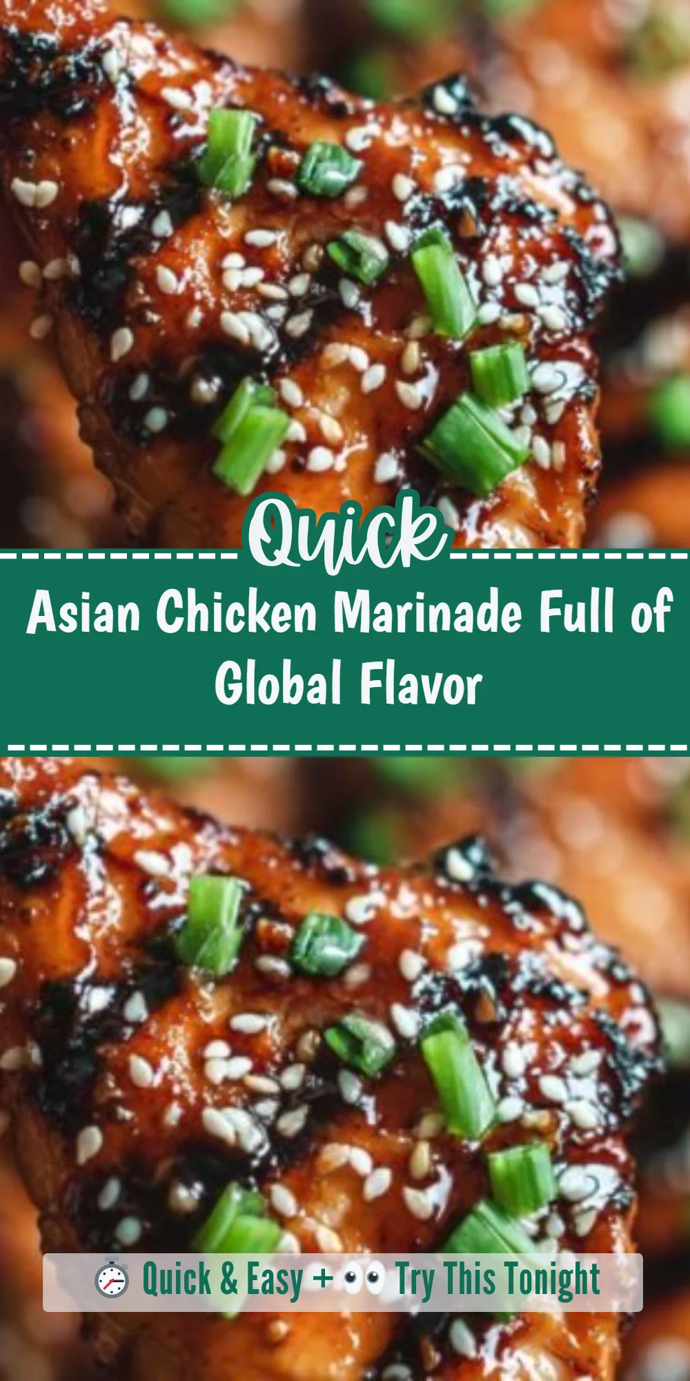 Asian Chicken Marinade Full of Global Flavor