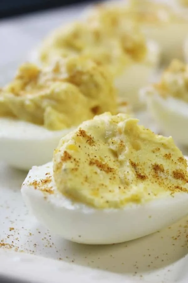 Best Deviled Eggs Made With Cream Cheese!