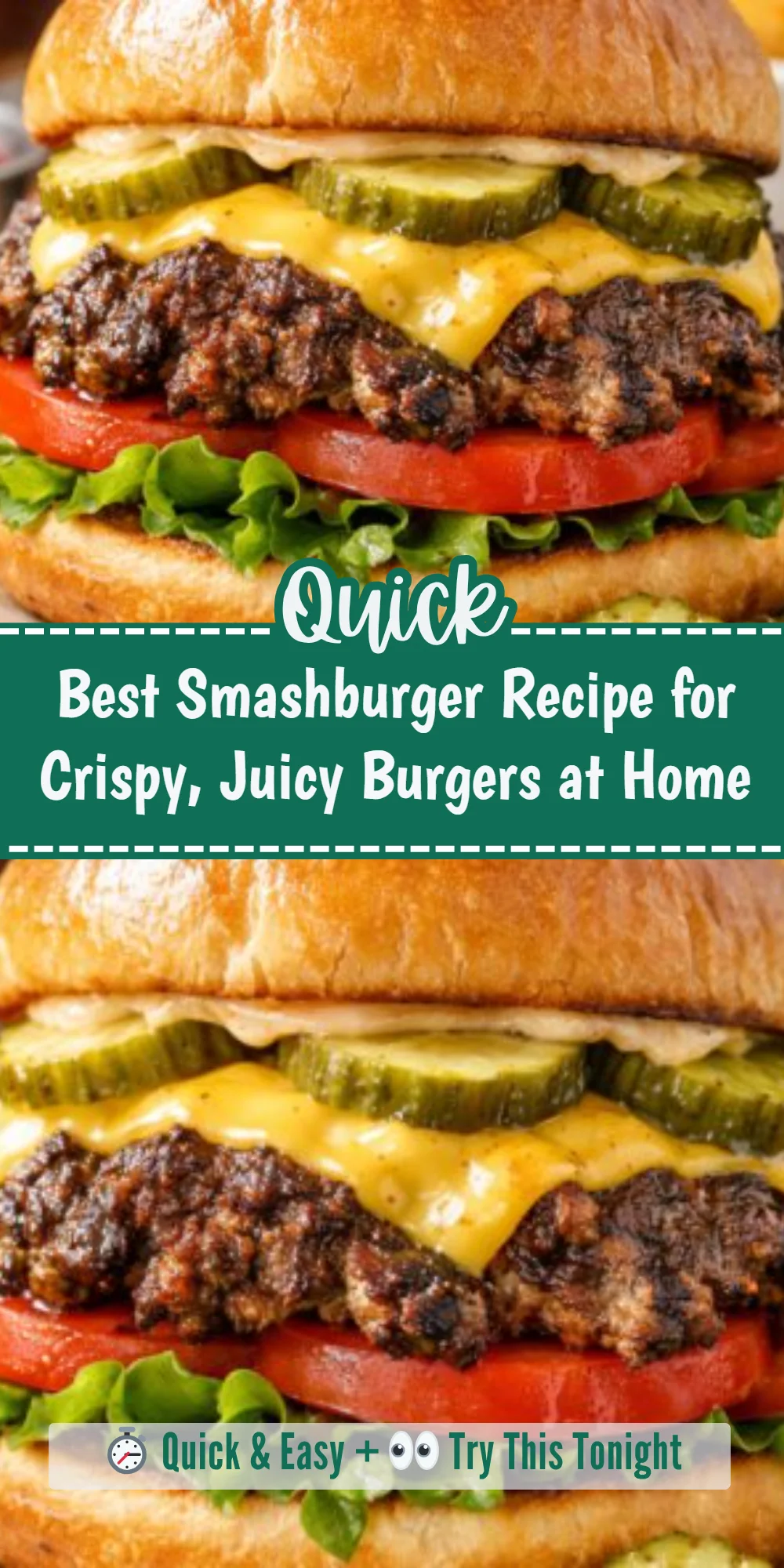 Best Smashburger Recipe for Crispy, Juicy Burgers at Home