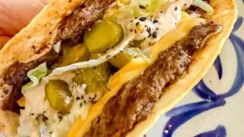 Big Mac Tacos (Blackstone Griddle Recipe)
