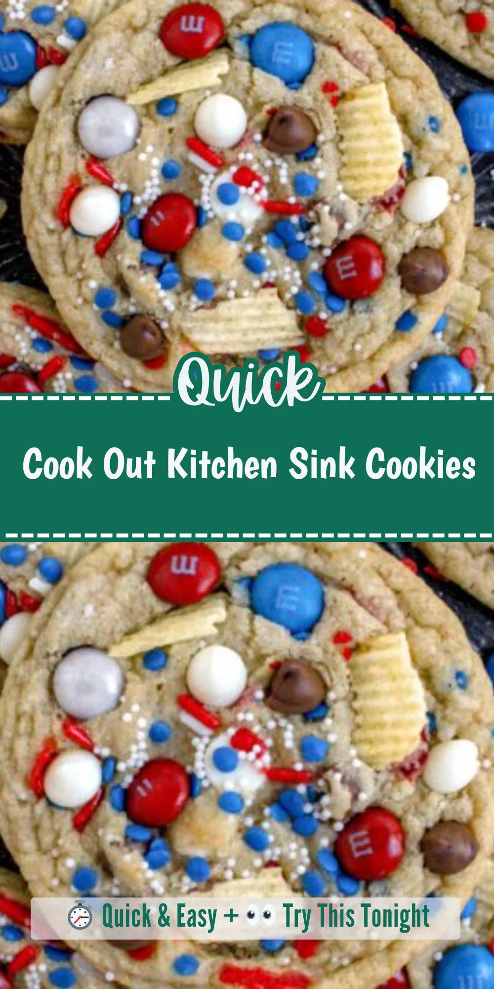 Cook Out Kitchen Sink Cookies