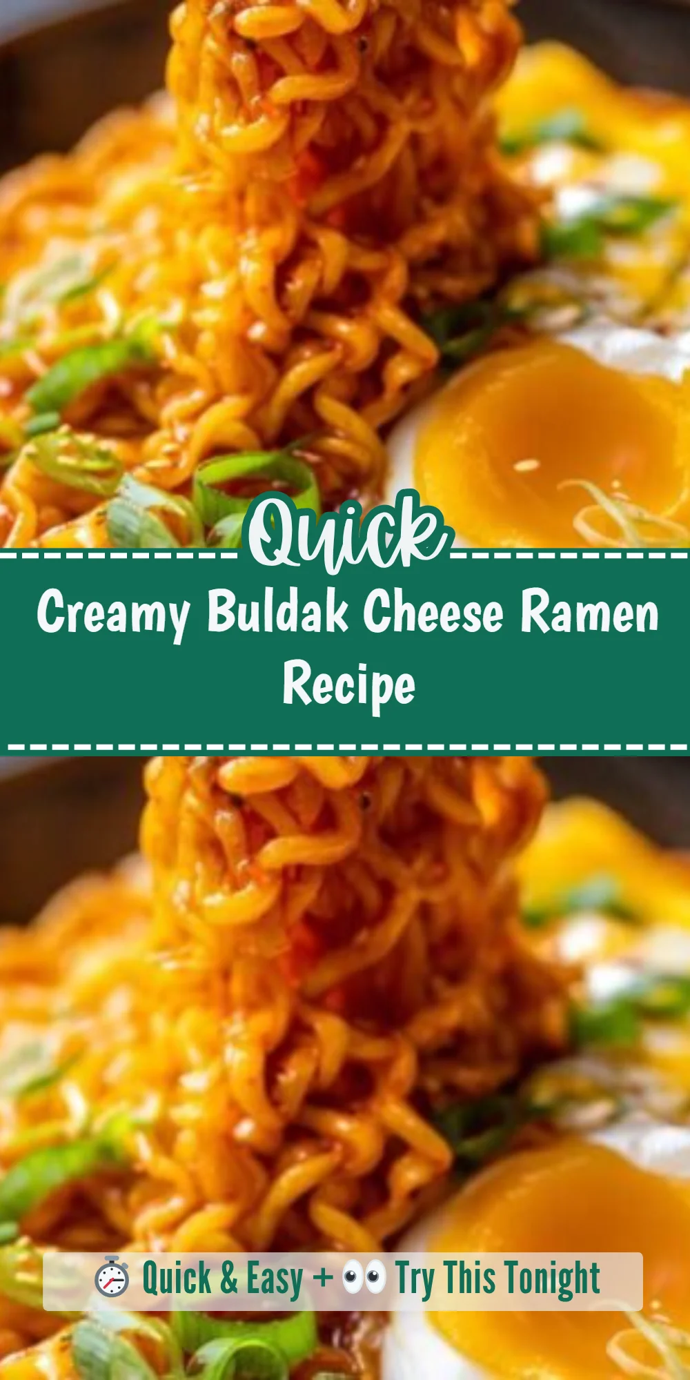 Creamy Buldak Cheese Ramen Recipe
