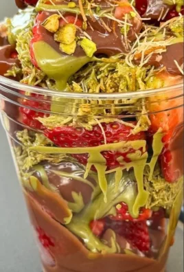 Delicious chocolate covered strawberry cup from Dubai