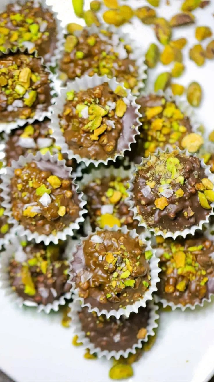 Dubai Chocolate Pistachio Cups