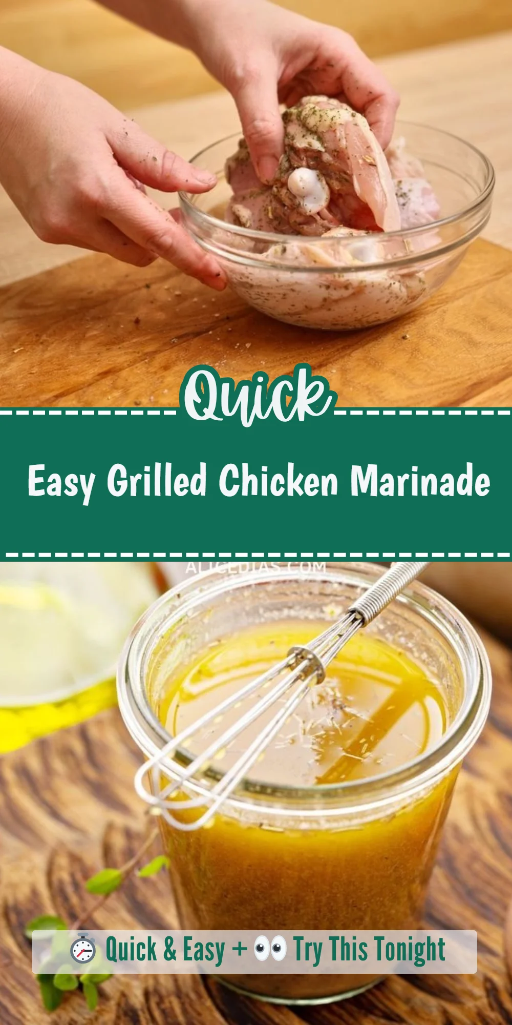 Easy Grilled Chicken Marinade
